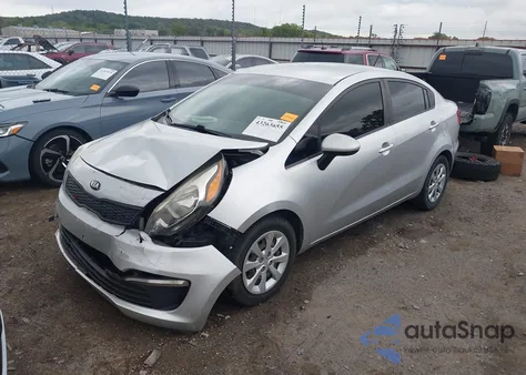 2017 Kia Rio Lx из США, поврежденный, VIN KNADM4A36H6049733
